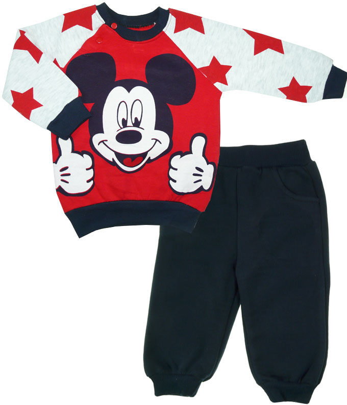 motto Changes from Absolute Trening rosu vatuit cu Mickey Mouse HBT128 - bebic.ro