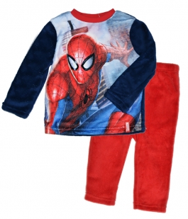 Costum fleece cu Spiderman 